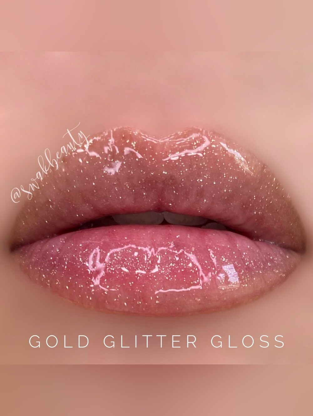 GOLD GLITTER GLOSS